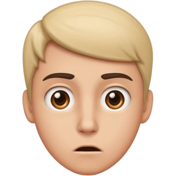 Look to the side of eye with confused face  emoji