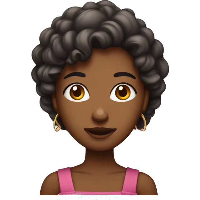 Mulher loira com coração emoji