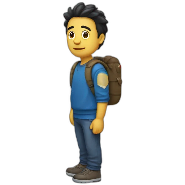 Lapiz con punta blanca emoji