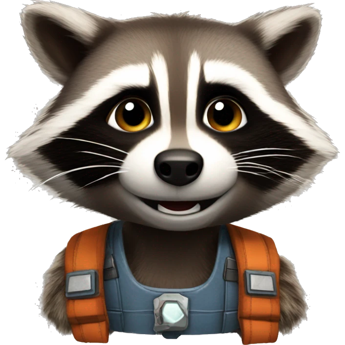 Rocket racoon  emoji
