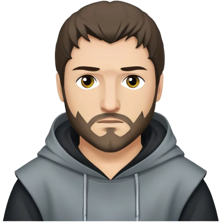 Lothar Frey from game of thrones, wear hooded sweatshirt emoji