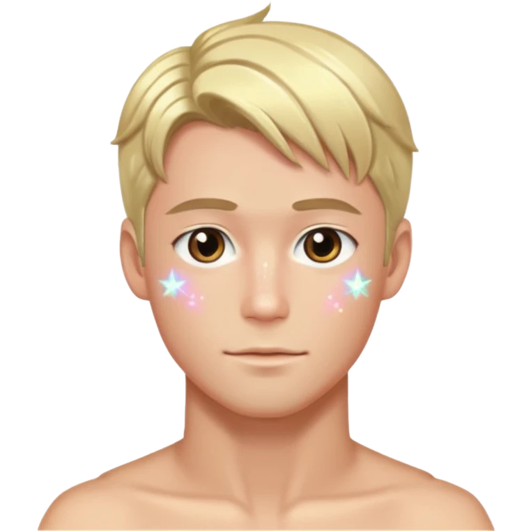Norwegian handsome romantic shoujo anime man beautiful sparkly shiny aesthetic  emoji