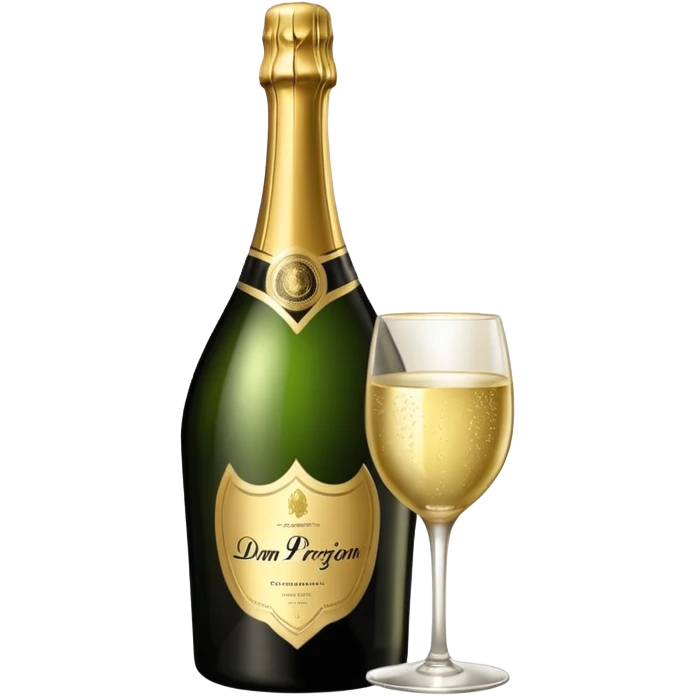 A dom perignon champange emoji