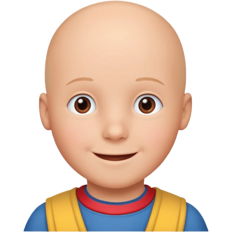 Caillou emoji