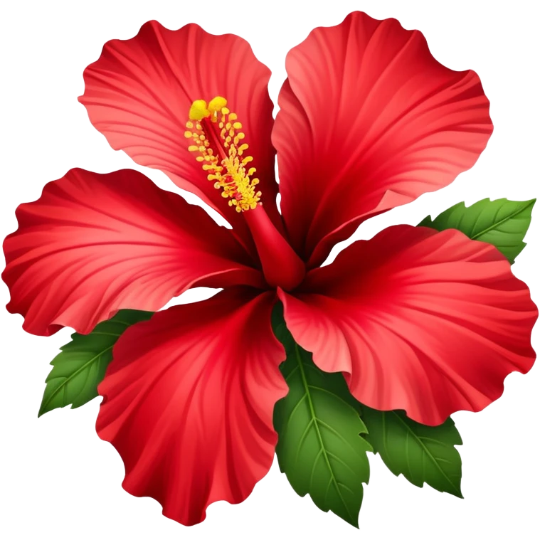 hibiscus flower emoji