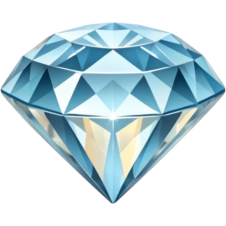 diamond in glossy circuit design emoji