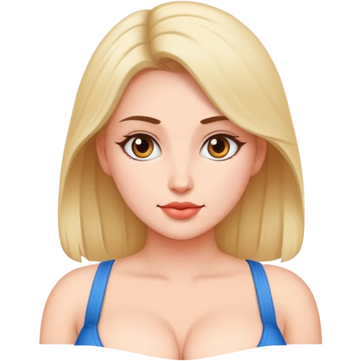 Женщина с большими сиськами emoji