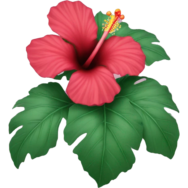 Hibiscus emoji
