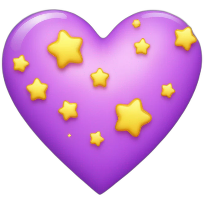 pink-and-purple-heart-with-yellow-sparkles emoji