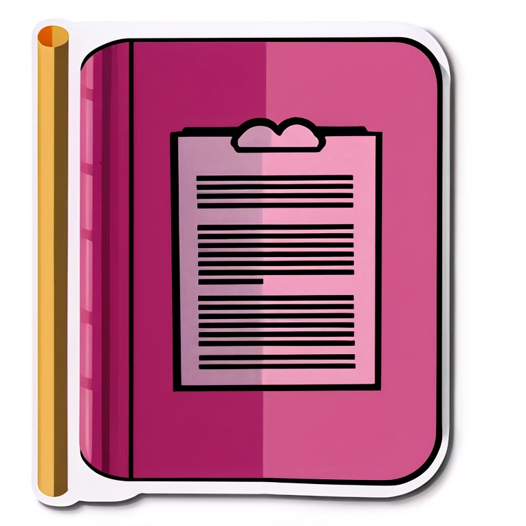 Bible study notes pink bible  emoji