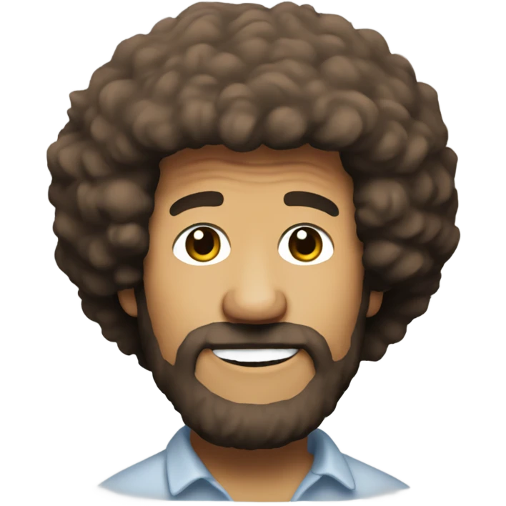 Bob Ross emoji