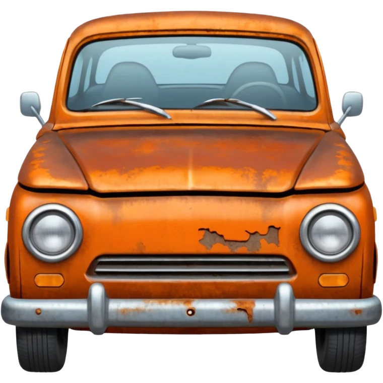 Rust on a car  emoji