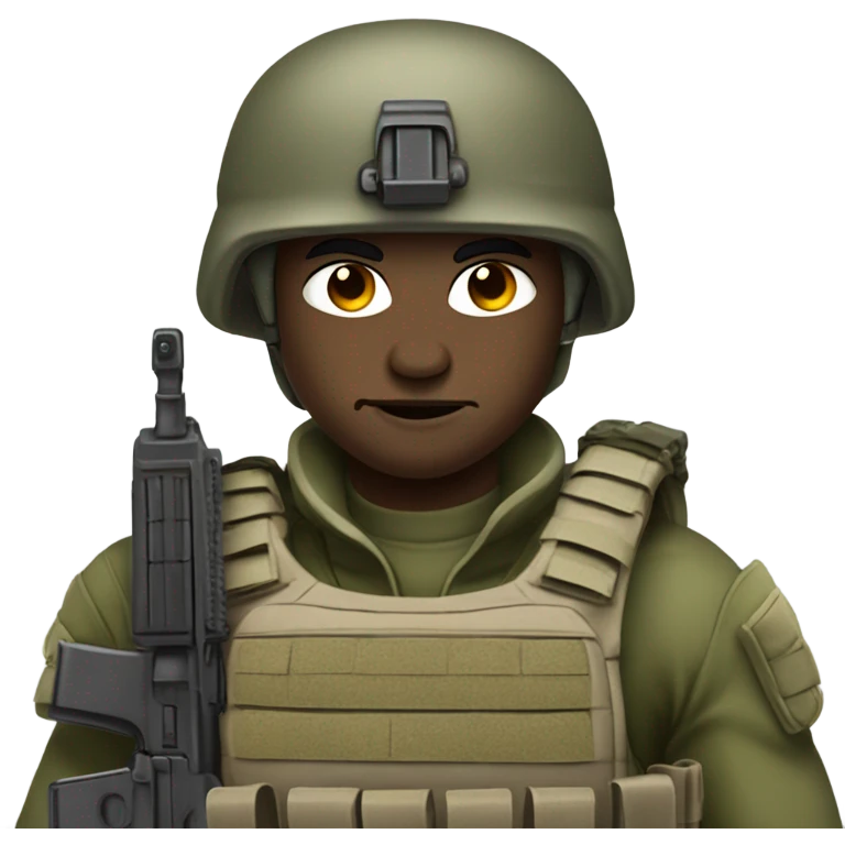 Soldier  emoji