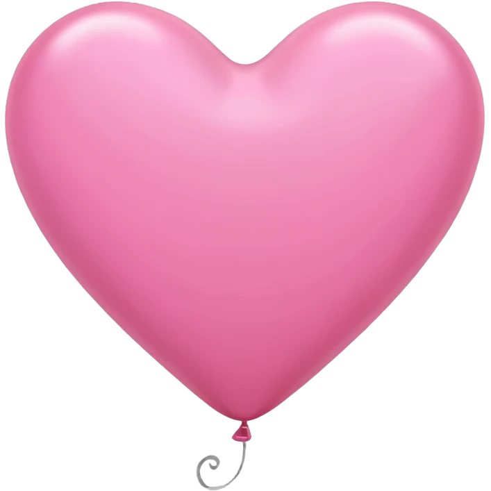 pink heart balloons emoji