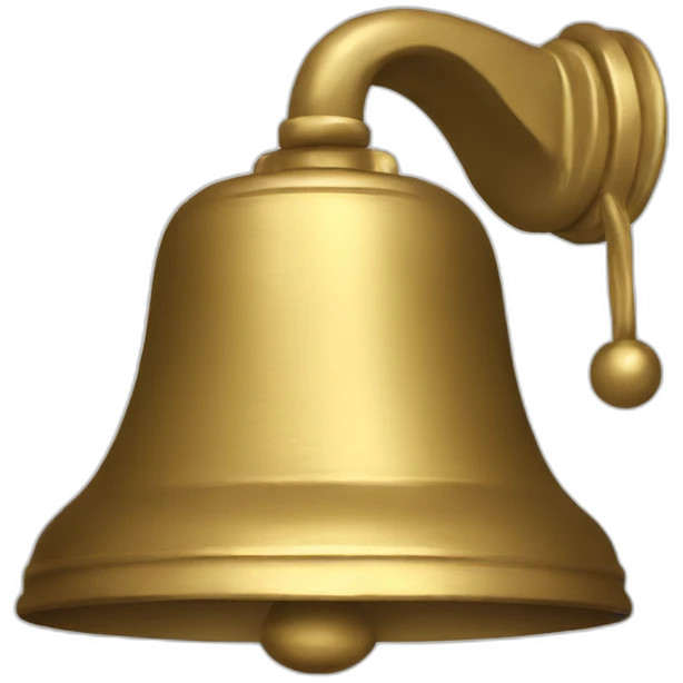 Bell with finger emoji