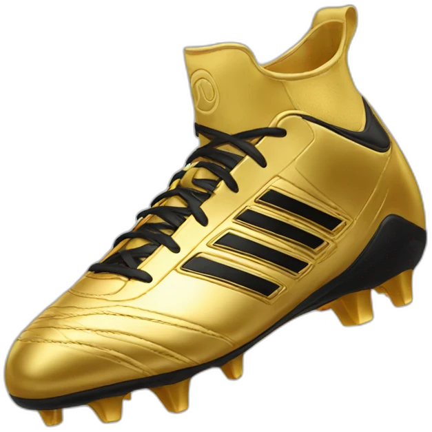 golden football boot emoji
