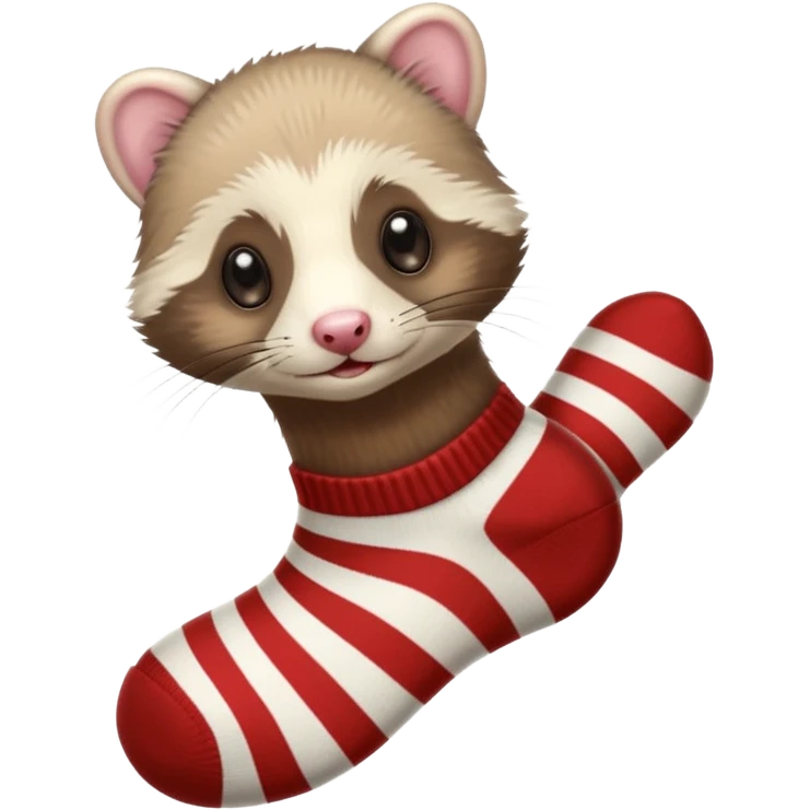 Ferret in a Sock emoji