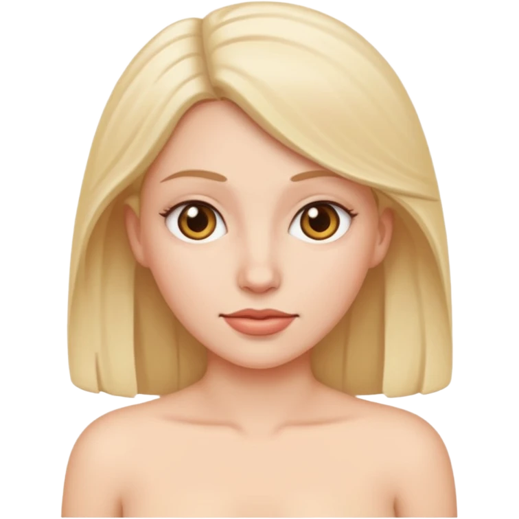 white woman anus emoji