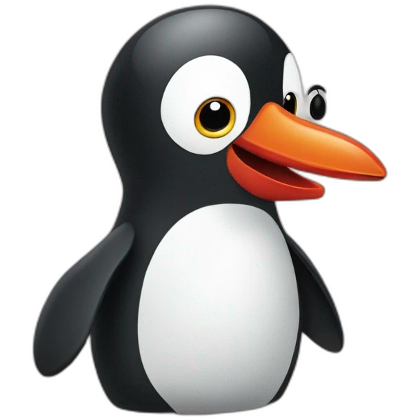 Pingu saying Noot noot emoji