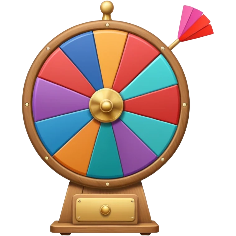 prize wheel emoji