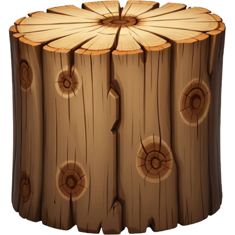 wood log emoji