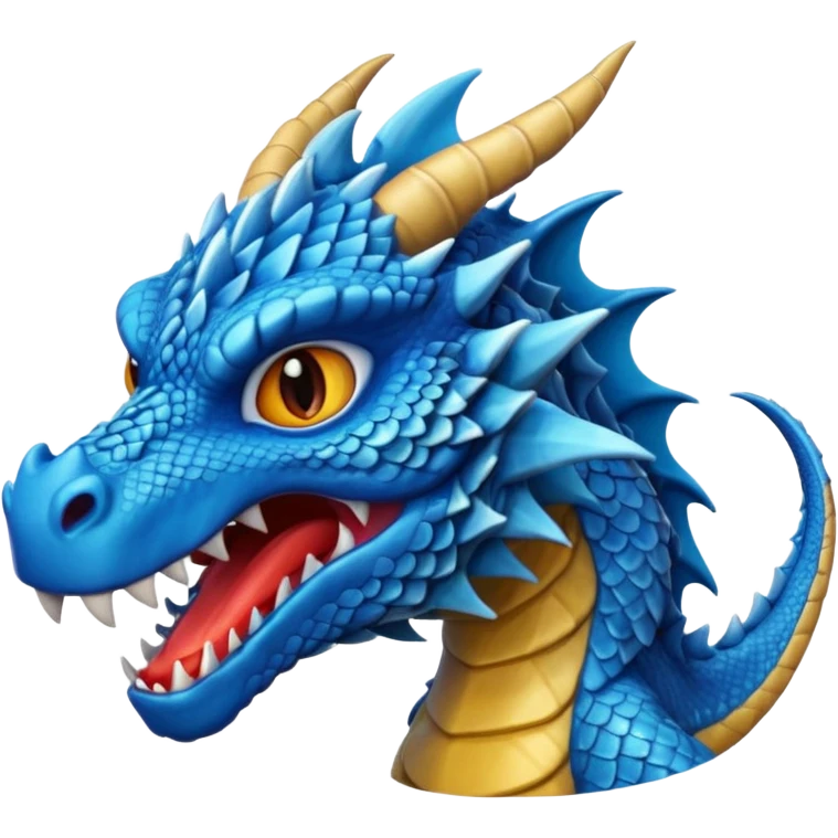 dragon bleu emoji