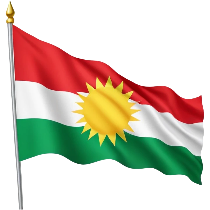 Kurdistan flag emoji
