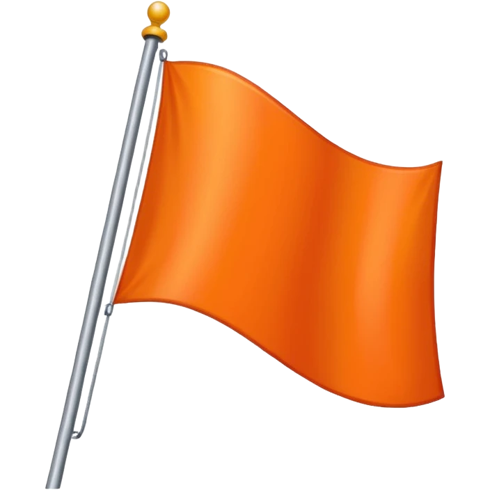 a flag with these colours: 🧡 emoji