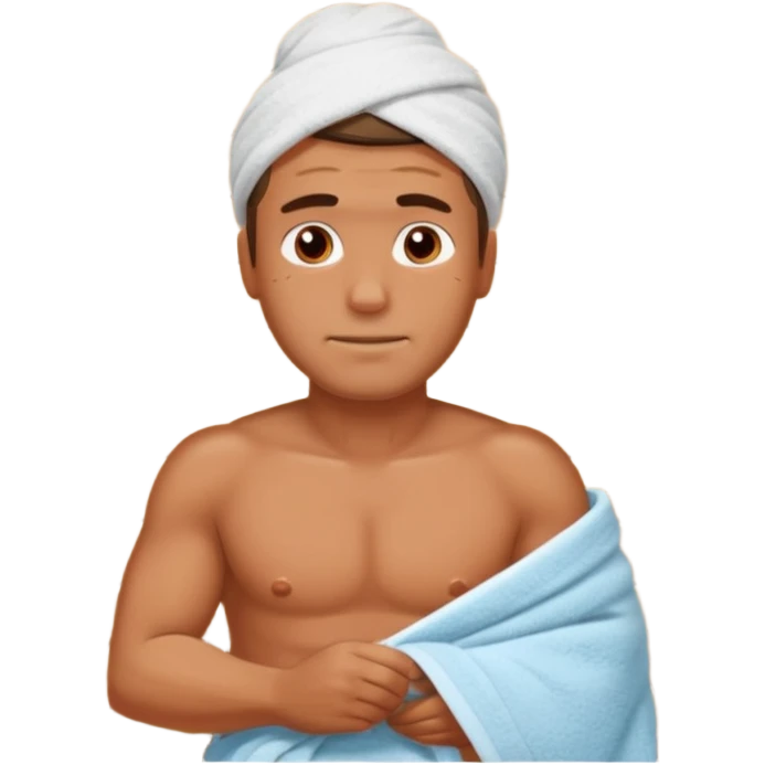 man in sauna emoji