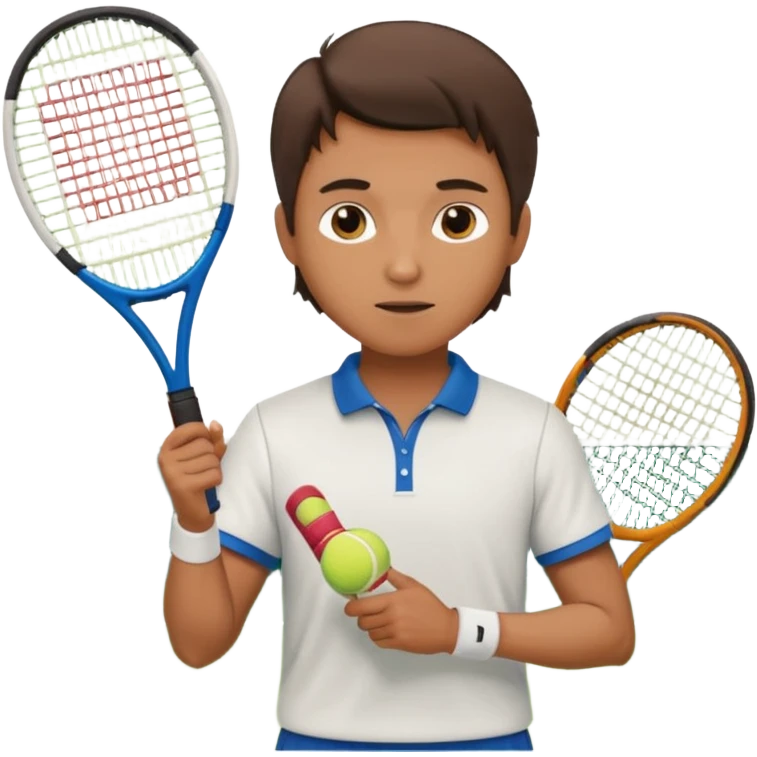 leon playing tennis emoji