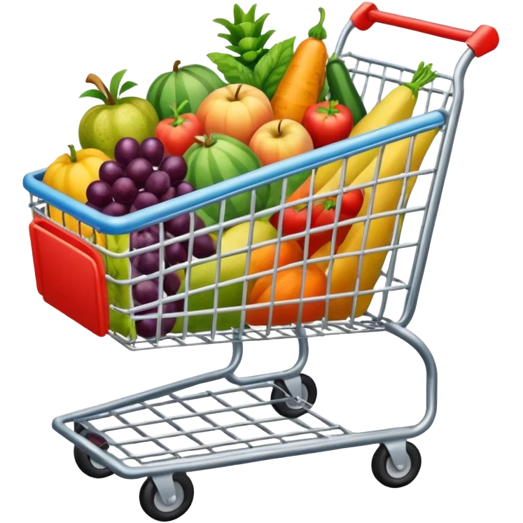 Supermarket cart

 emoji