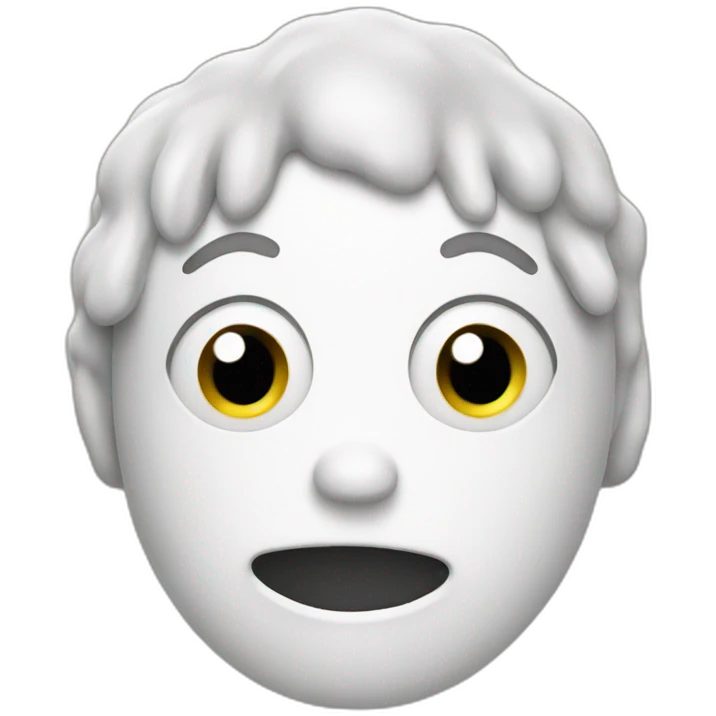 Member with white slime emoji
