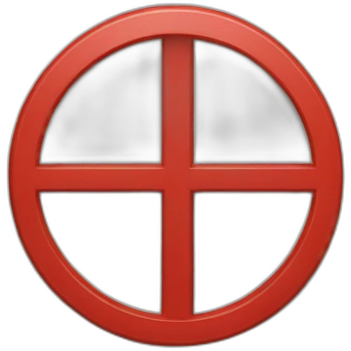 a huge red ban sign emoji