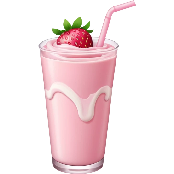 Strawberry milk emoji