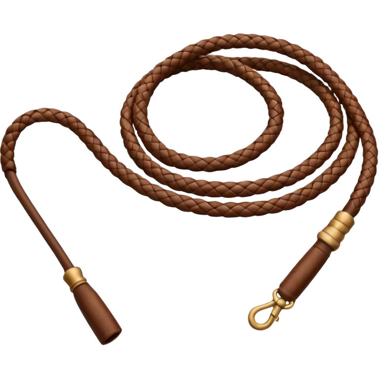 brown whip emoji