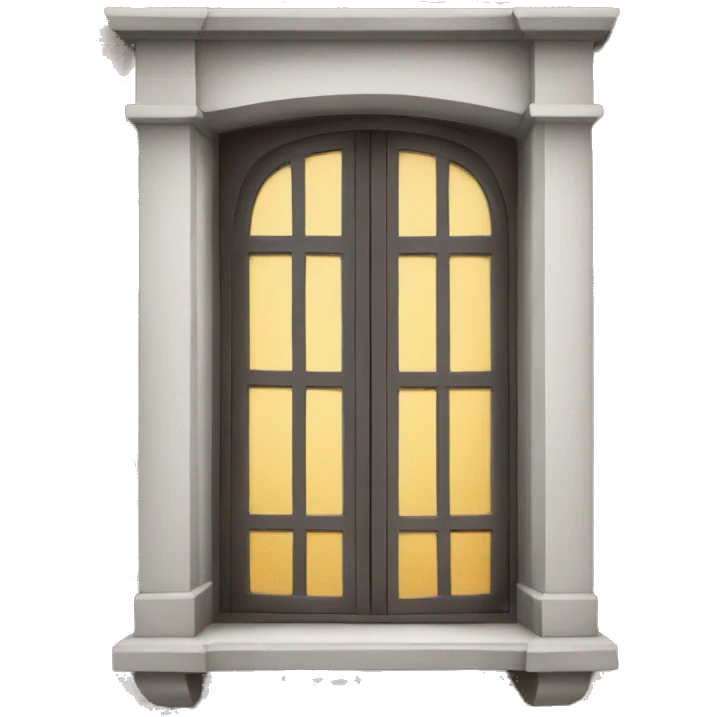 European window emoji
