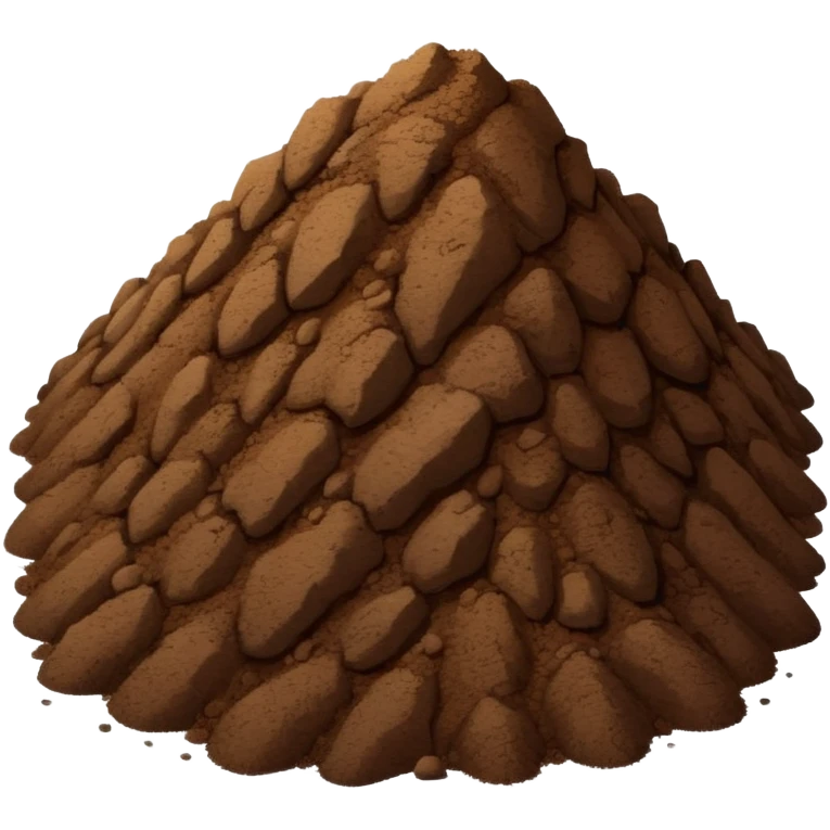 Dirt emoji