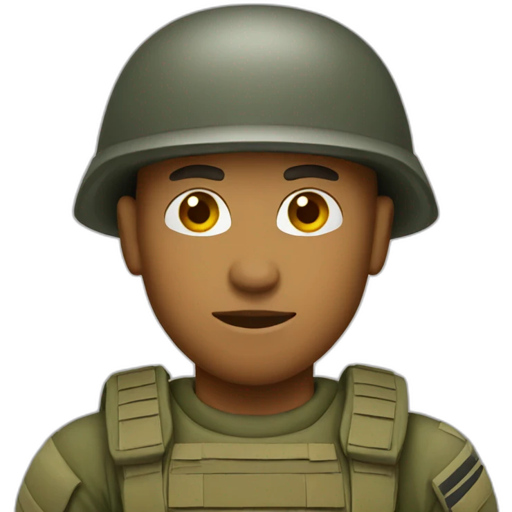 soldier emoji