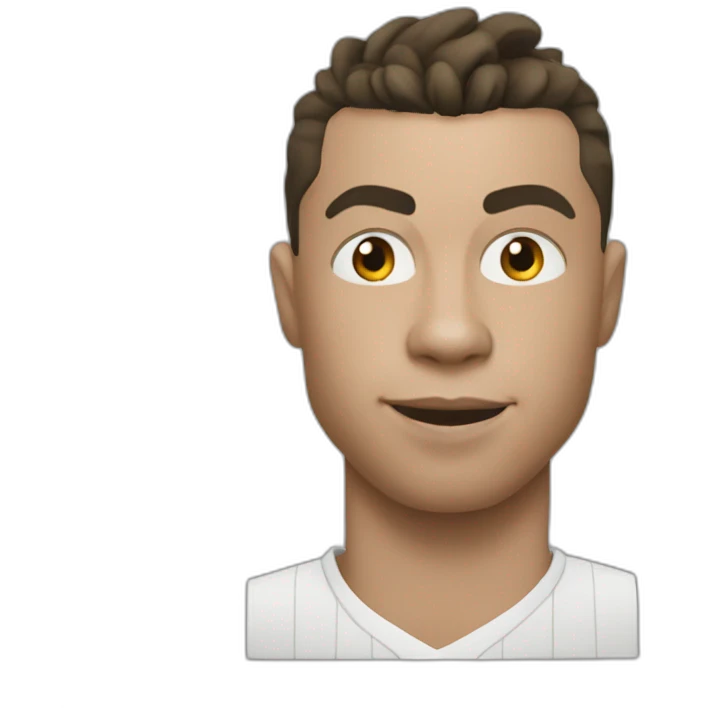 Ronaldo is the goat emoji