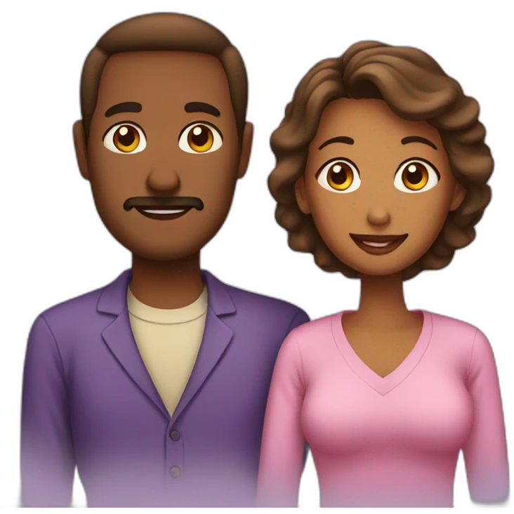 mom and dad emoji