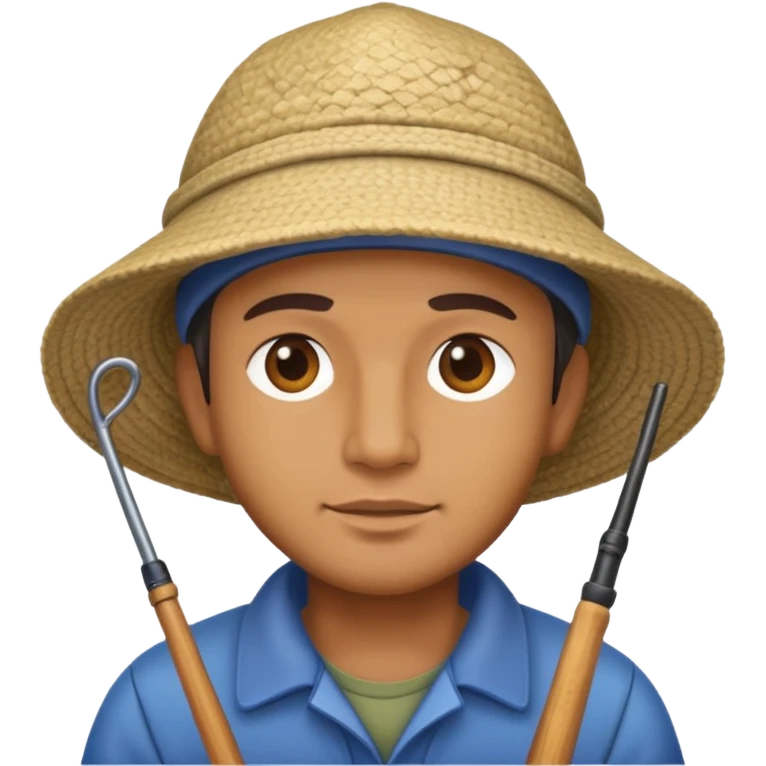 Driver fisherman emoji