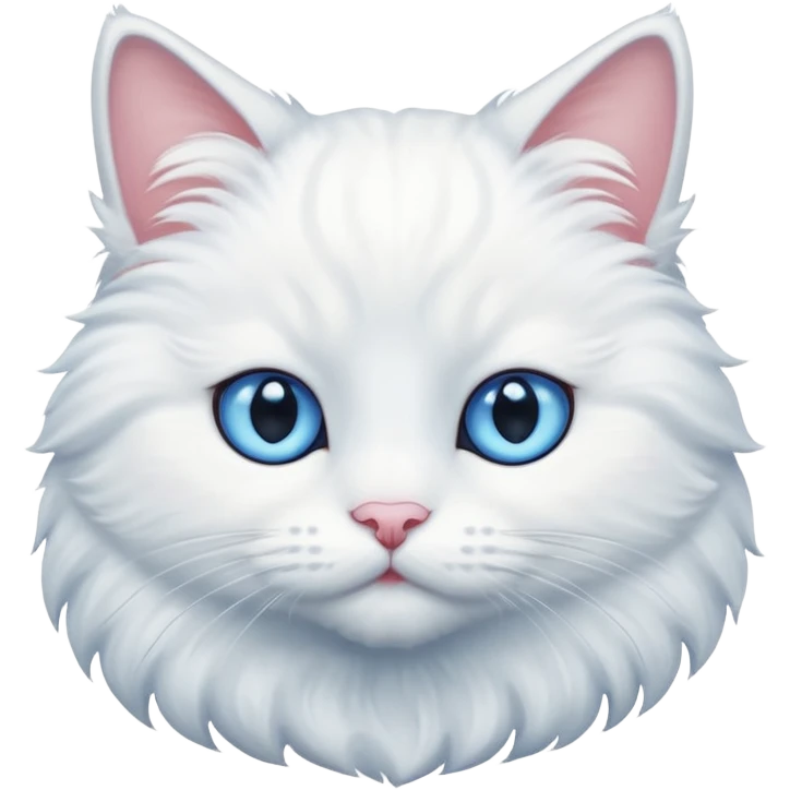 white cat emoji