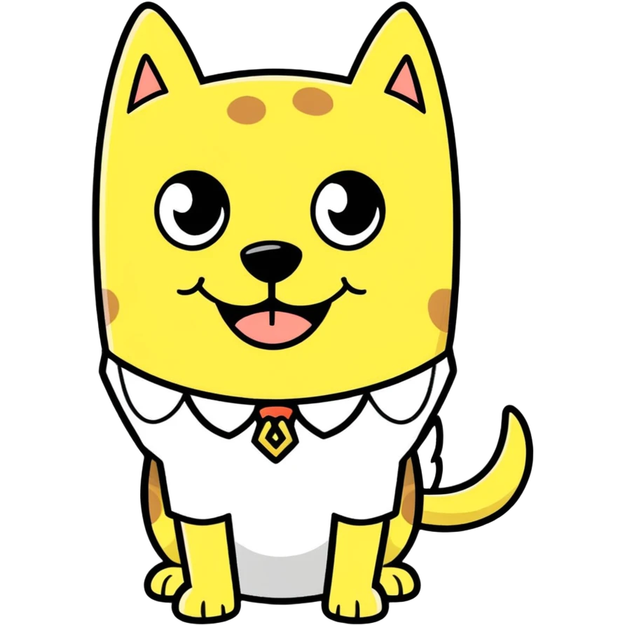 spongbob dog emoji