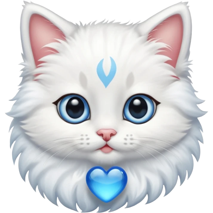 Create a cute sweet kitten emoji