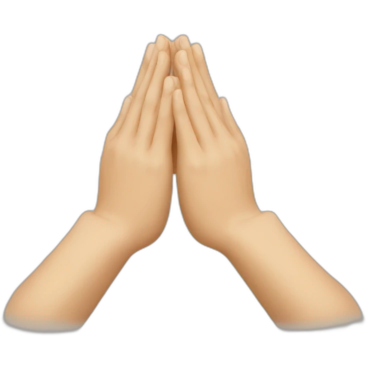 prayer hands emoji
