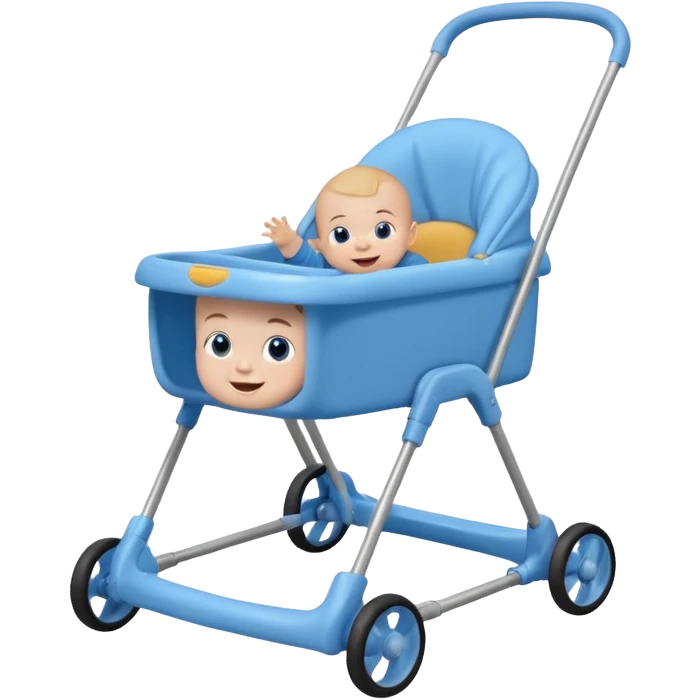 baby on babywalker emoji