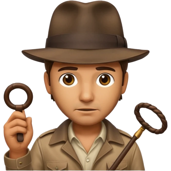 Frusta fi indiana jones  emoji