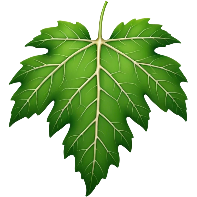 grapeviene leaf emoji