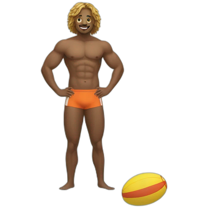 Maillot de bain emoji