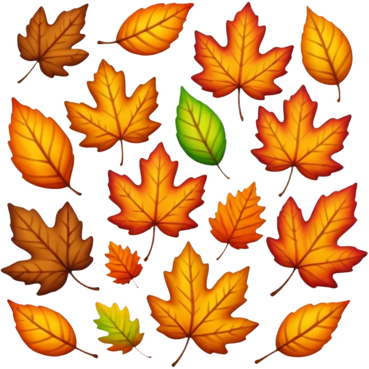 Autumn emoji